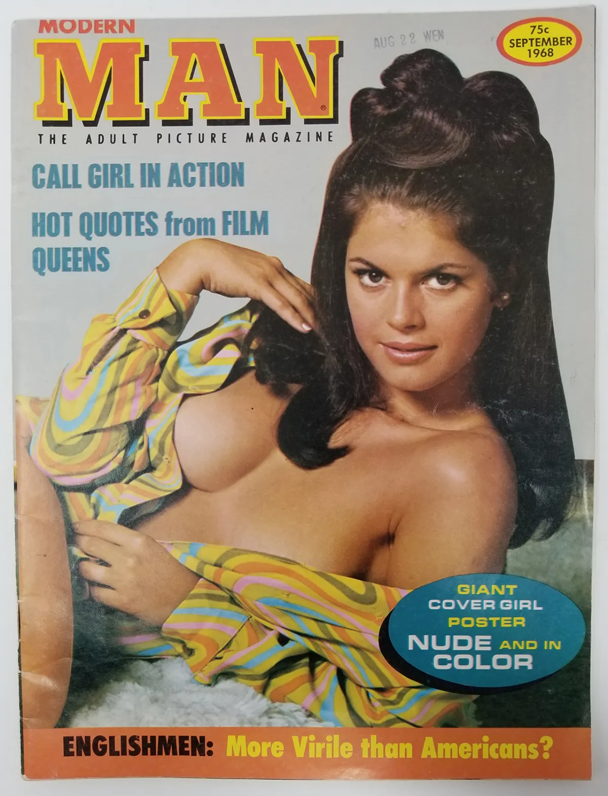 Modern Man- The Adult Picture Magazine September, 1968