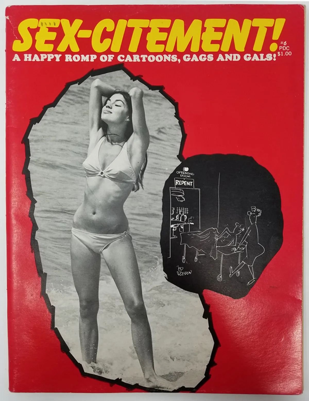 AM-020 Sex-Citement! A happy romp of cartoons, gags and gals 1969