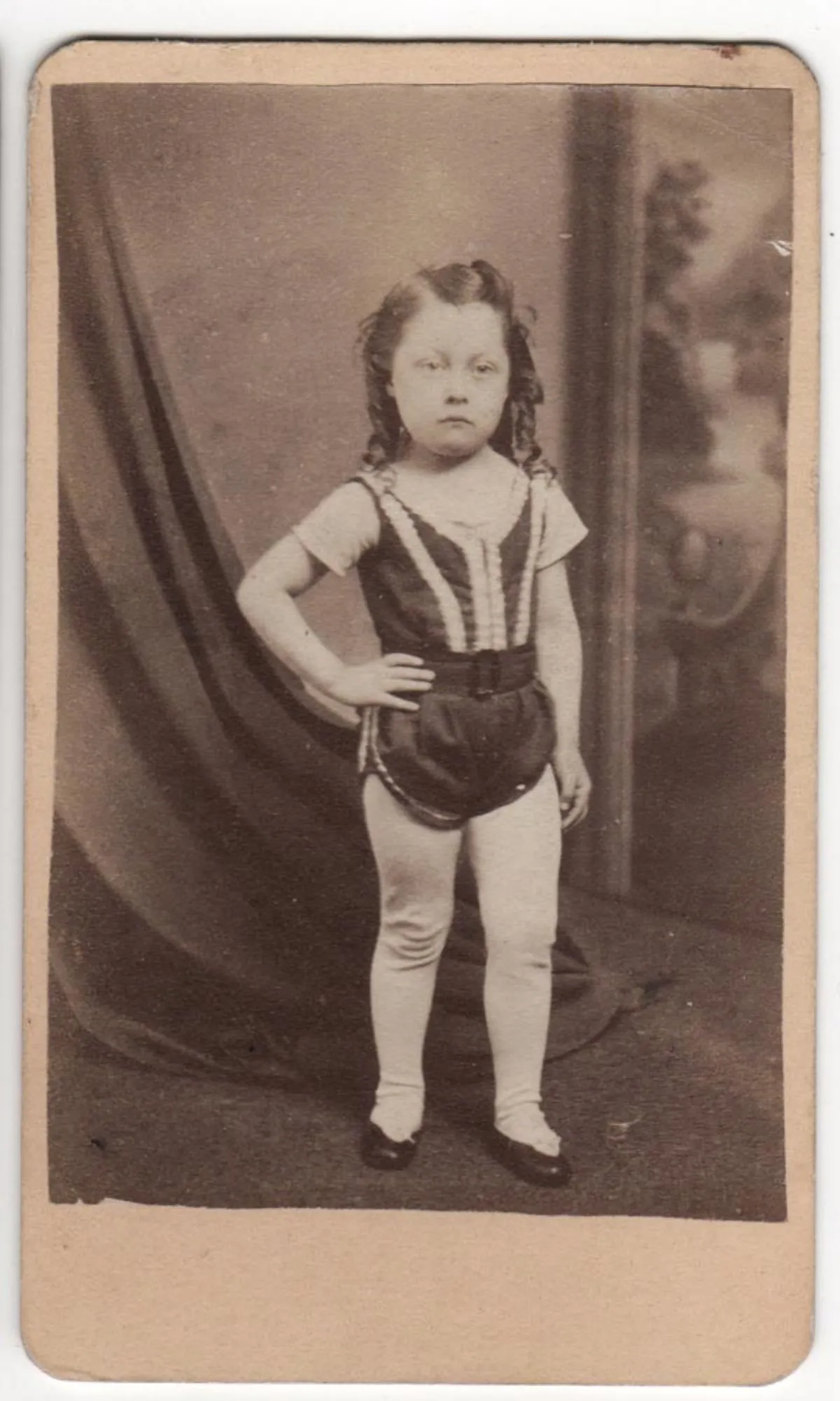 Child Circus Performer CDV
