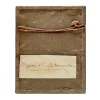 APH0312 1850s Half Plate Ambrotype Boy in Original Gilded Frame and Pressed Copper Mat