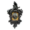 1860s Wood and Thermoplastic Primitive Moulded Framed Ambrotype Photograph