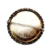 Antique Tintype Pin-Back Brooch of Baby