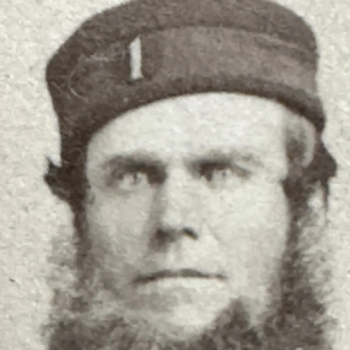 Mid 19th Century CDV Canadian Military Niagara Falls CW