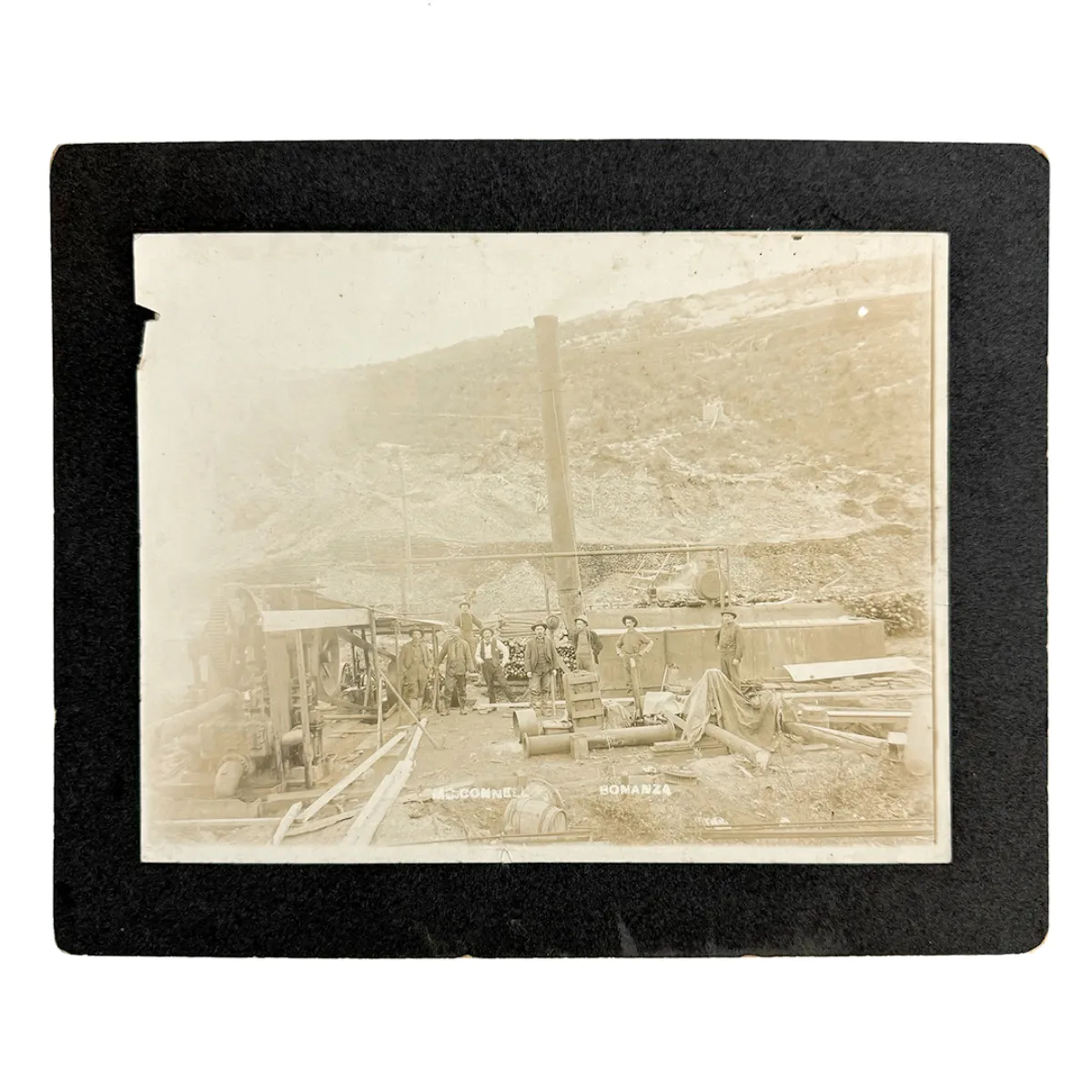 1904 McConnell Gold Mining Operations Group Lot of Original Photos