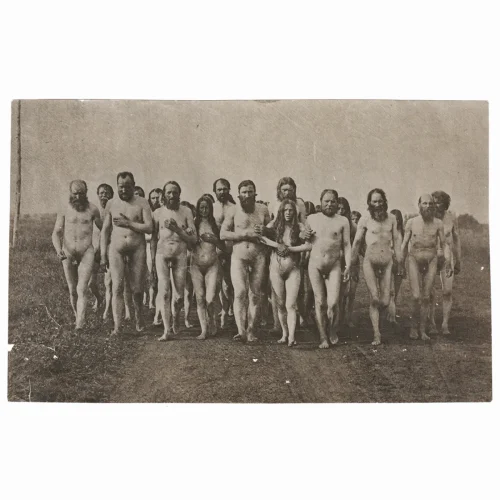 APH0671 Rare Original Photograph of a Doukhobor “Sons Of Liberty” Protest.