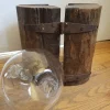 Colonial Wooden Demijohn Bottle Mold