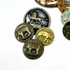 Antique Button Collection Animal Themes