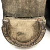 Antique Men’s Wooden Lace Up Clogs with Clog Irons