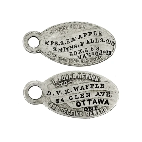 Antique Key Fobs Smiths Falls and Ottawa