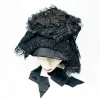 Elaborate Victorian Era Mourning Bonnet