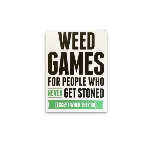Weed Games: For People Who Never Get Stoned (Except When They Do)