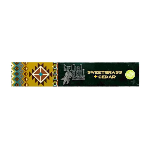 Tribal Soul Sweetgrass and Cedar Incense