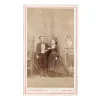 CS0021 Antique 19th Century CDV Photograph Sideshow ‘Little People’