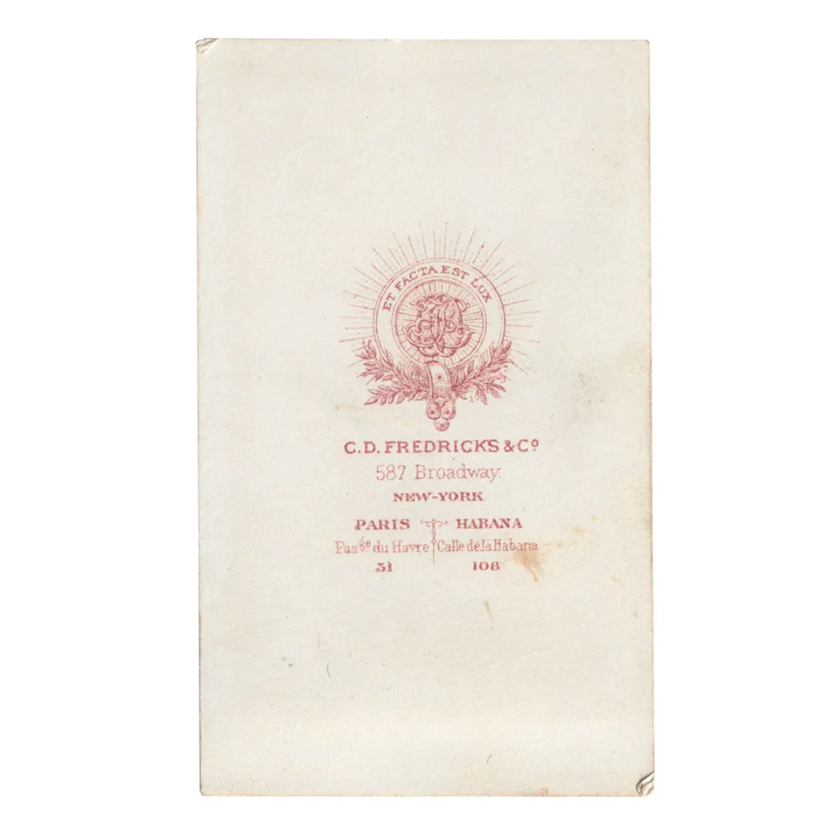 CS0022 Antique 19th Century CDV Photograph Sideshow ‘Little People’