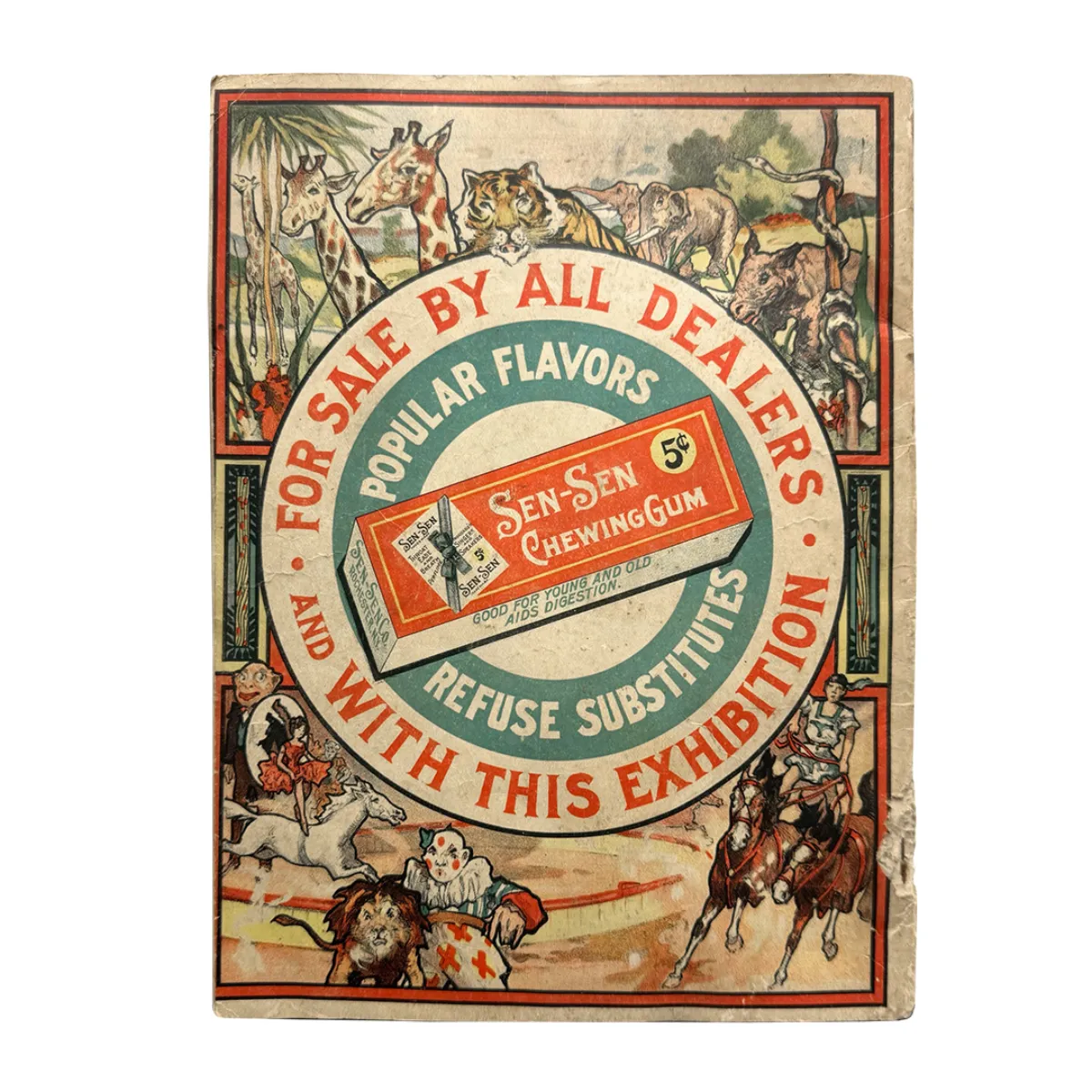 CS0052 1909 Barnum and Bailey Greatest Show on Earth Magazine and Daily Review