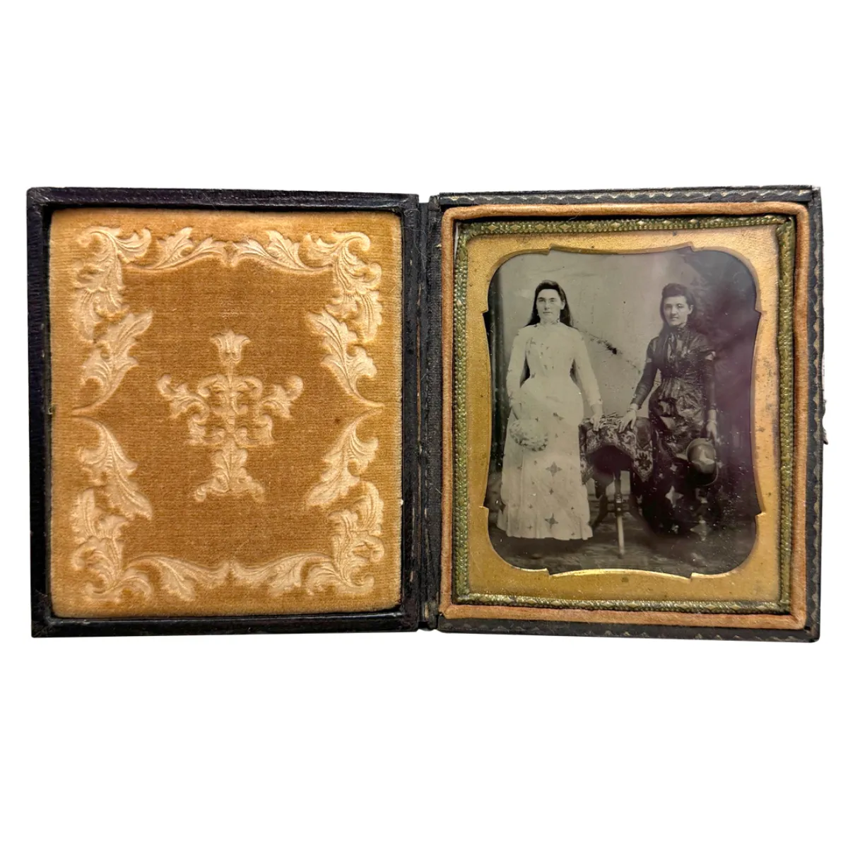 1875 Cased Tintype Assistants to Herrmann The Great