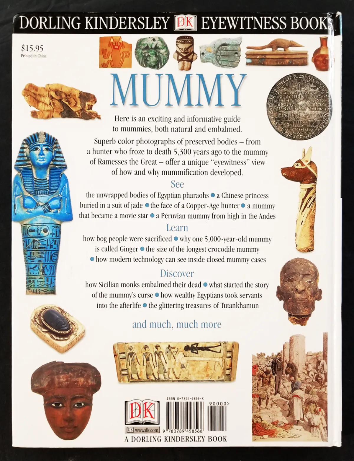 Mummy / DK Eyewitness Books Billy Jamieson w Personal Postcard
