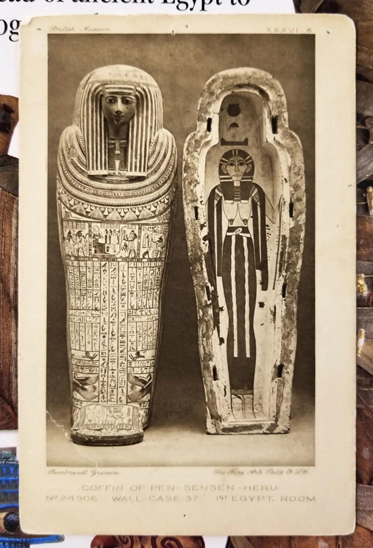 Mummy / DK Eyewitness Books Billy Jamieson w Personal Postcard
