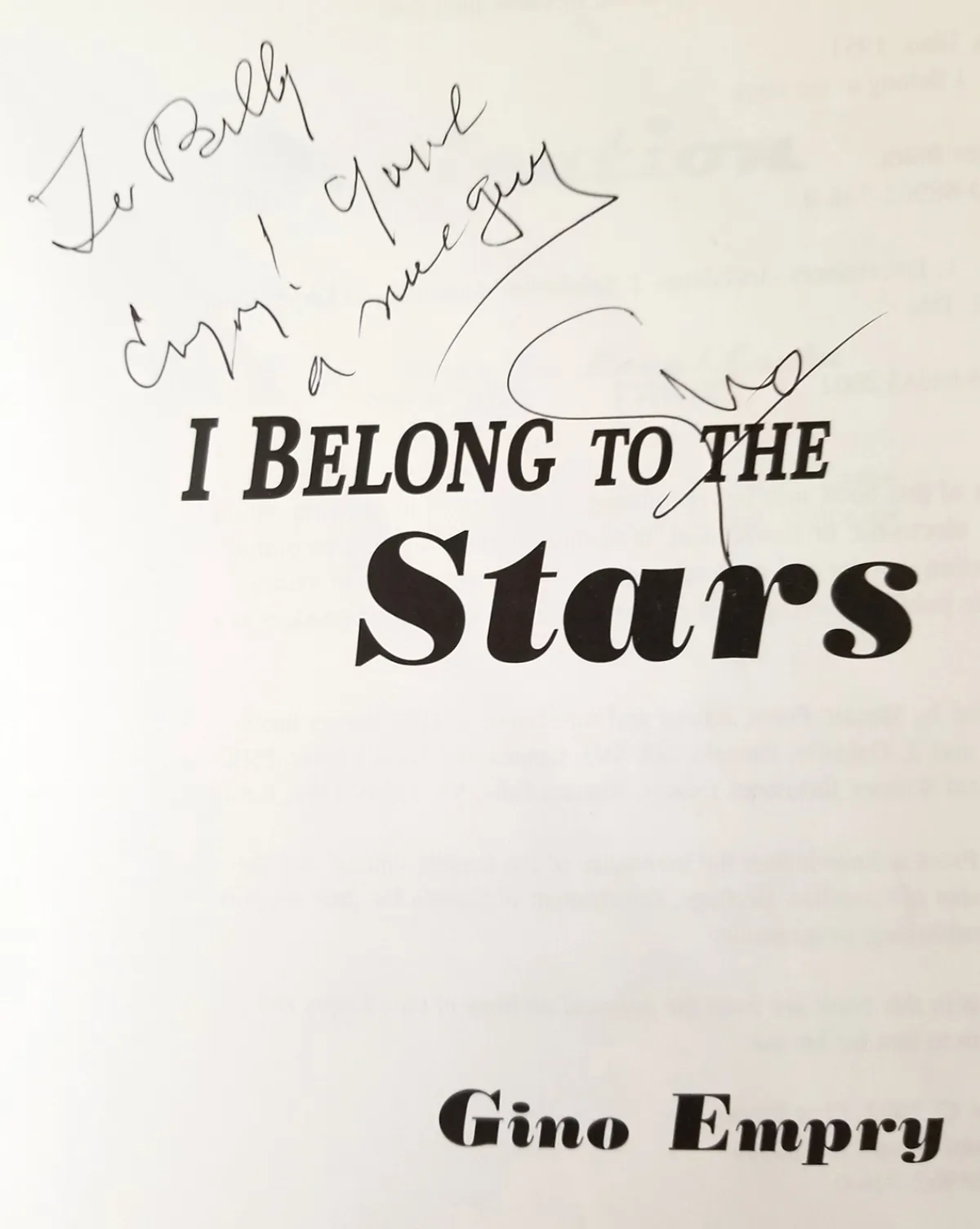 I Belong to the Stars: Adventures in Public Relations