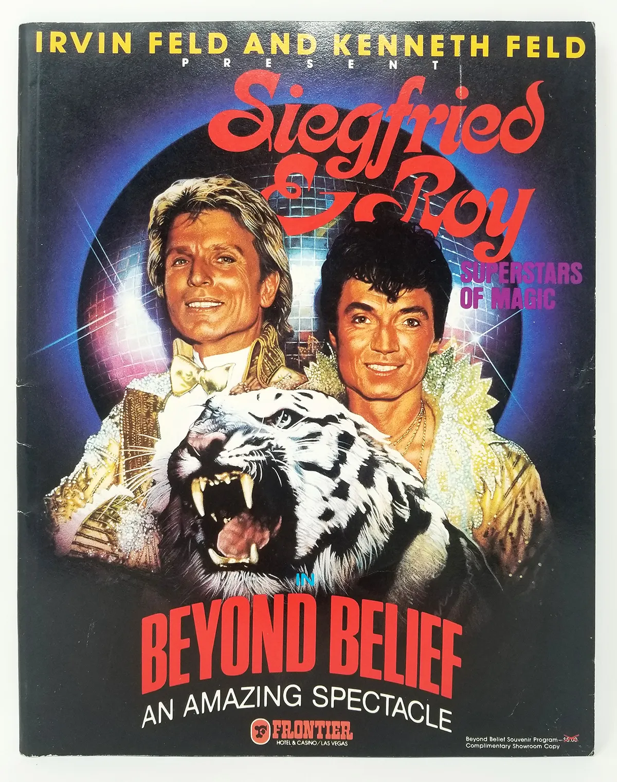 Siegfried & Roy Souvenir program