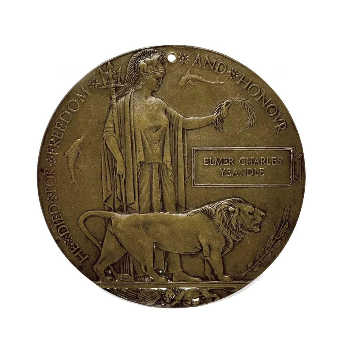 World War 1 British Canadian ‘Death Penny'