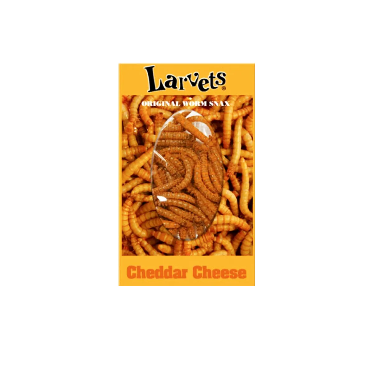 Larvets® Original Cheddar Cheese Worm Snax Box