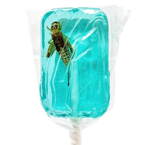 HotLix Blueberry Cricket Lollipops
