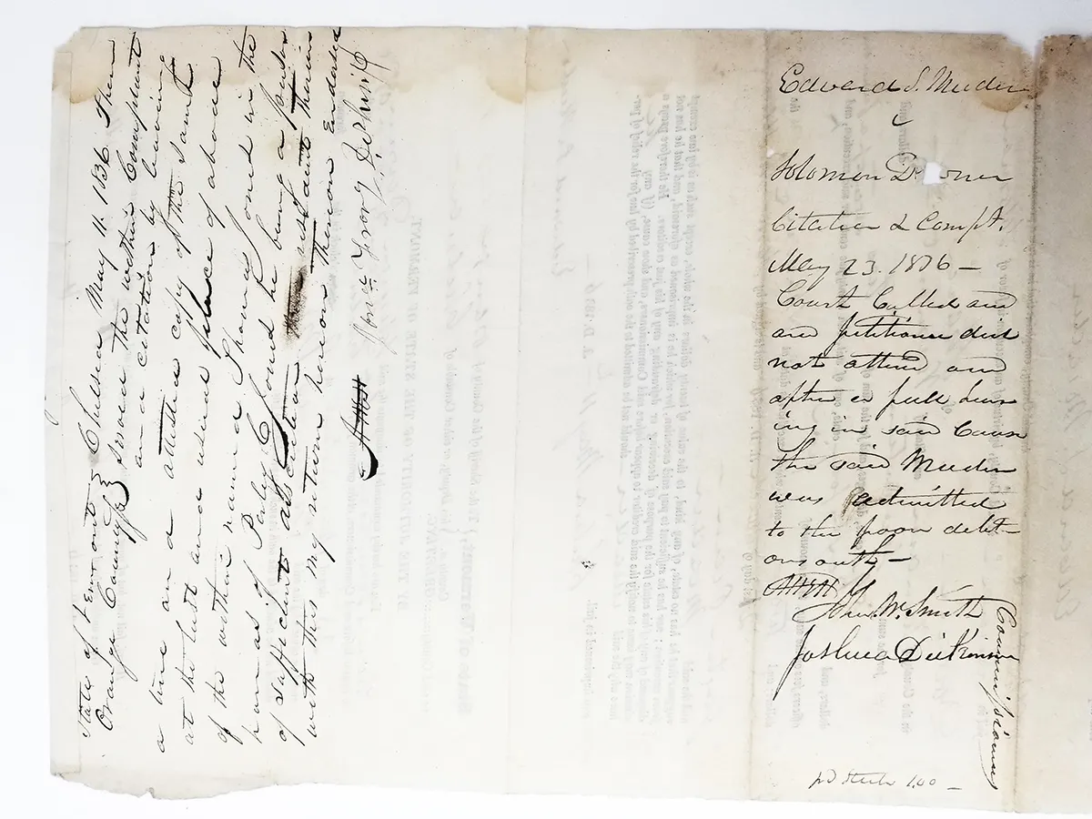 EPH002-D-1 1836 Petition for Release From Debtors' Prison