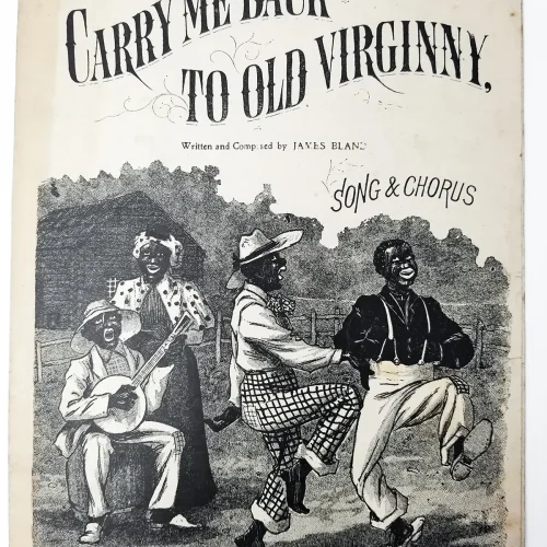 Carry Me Back To Old Virginny Sheet