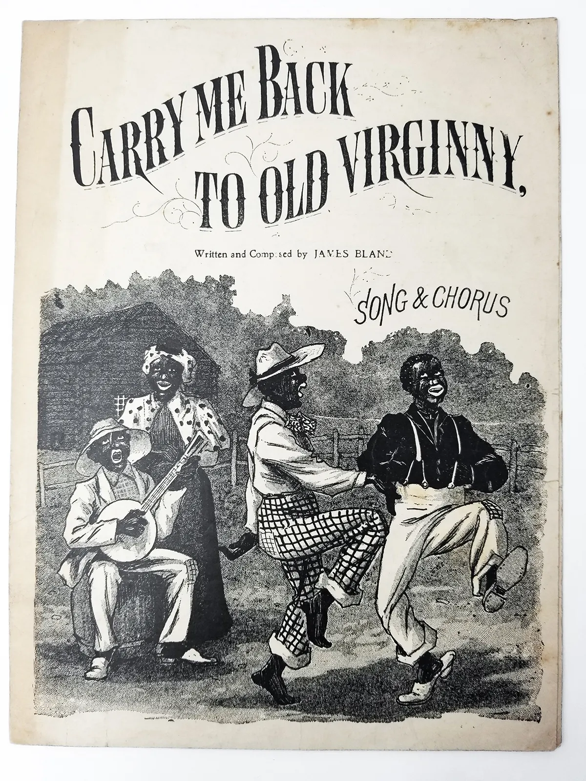 Carry Me Back To Old Virginny Sheet