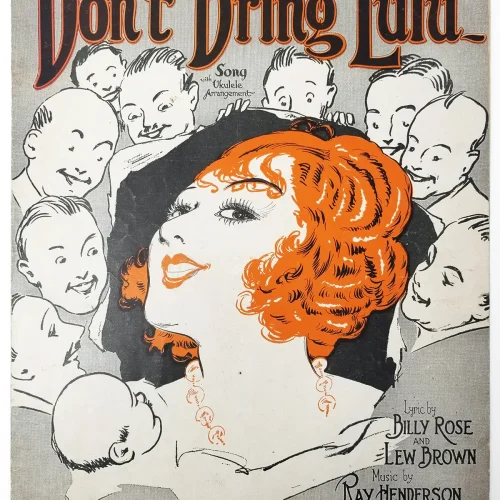 Don't Bring Lulu Piano Music Song Sheet