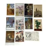 Collection of WW1 German Military Patriotic Post Cards