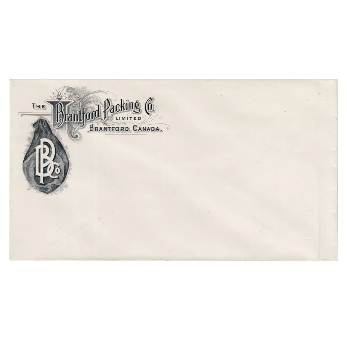 EPH0421 Illustrated Advertising Postal Cover Brantford Packing Co.