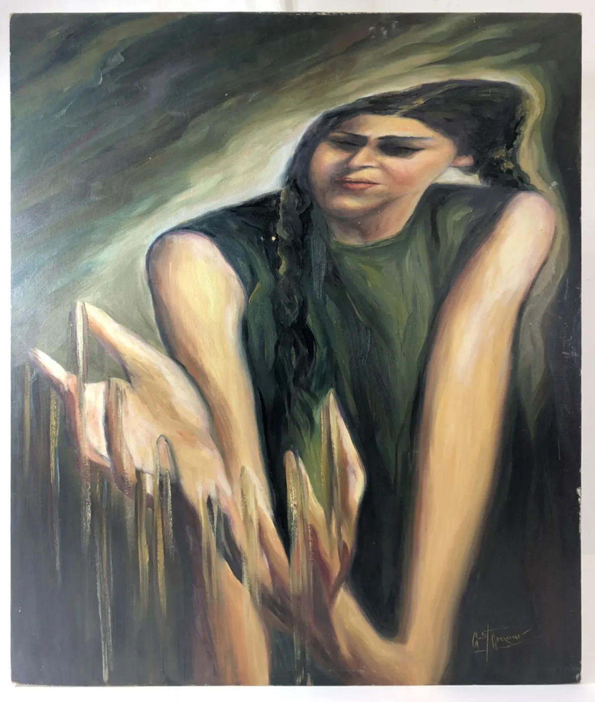 Original signed Oil on Board