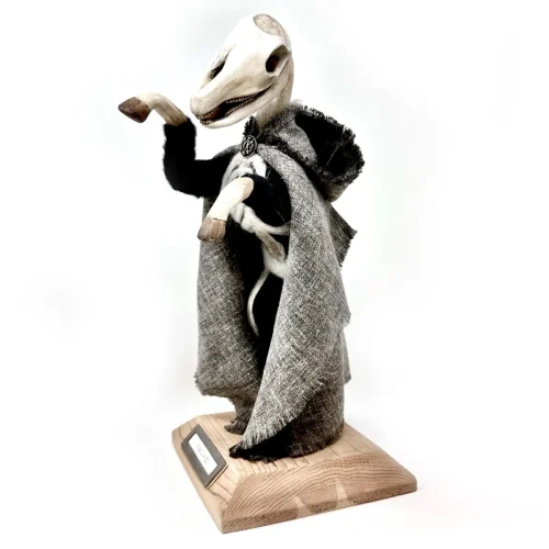 Mari Lwyd OOAK Sculpture