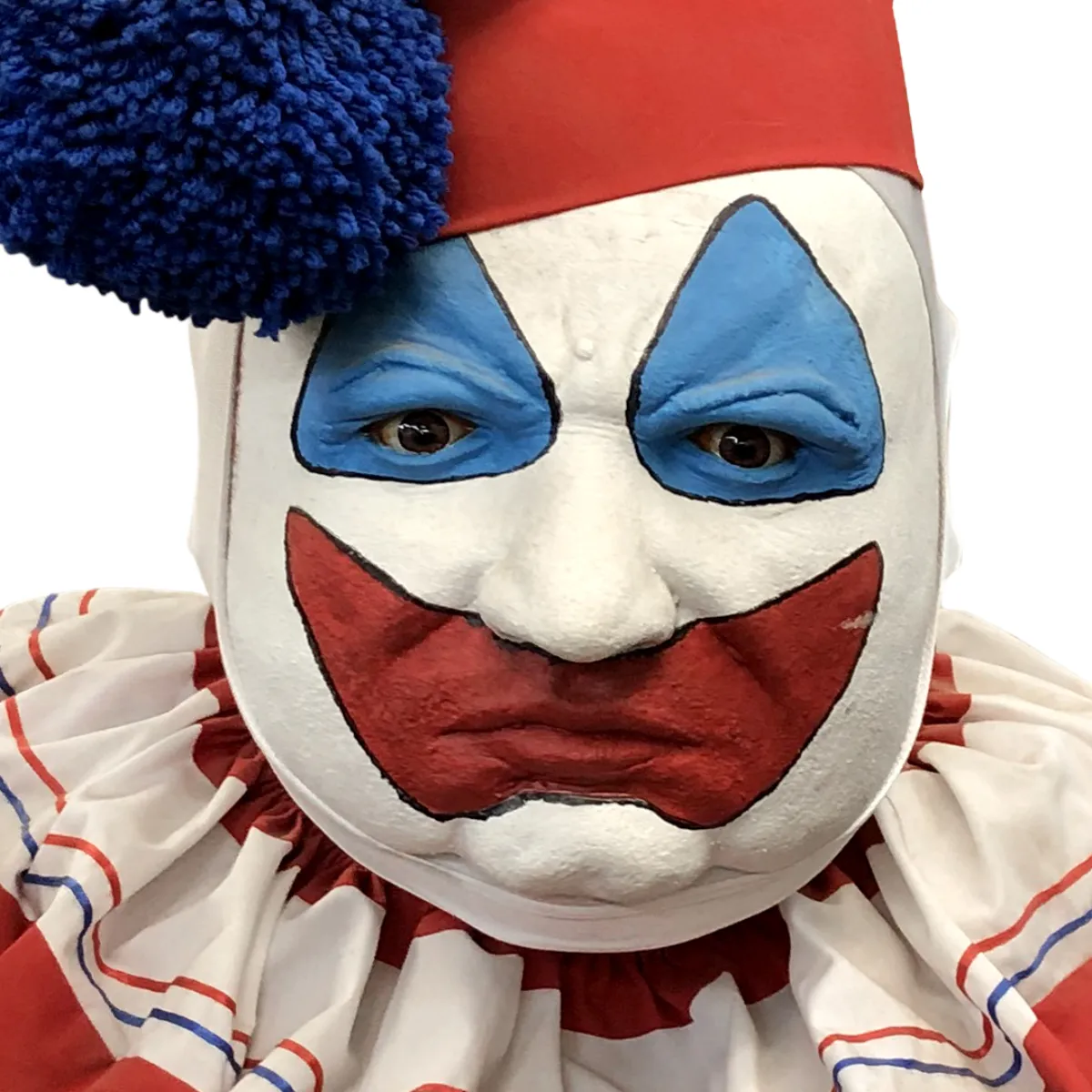 Hauntingly Realistic Life Size Custom John Wayne Gacy Bust