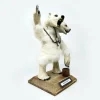 Bipolar Bear Mixed Media Sculpture by Shauna Johnson