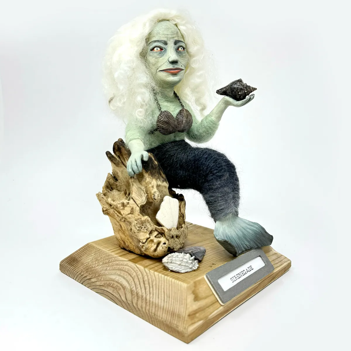 Sirenegade Mixed Media Sculpture Shauna Johnson