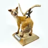 FA0413 Cinderbread Boy Mixed Media Sculpture Shauna Johnson