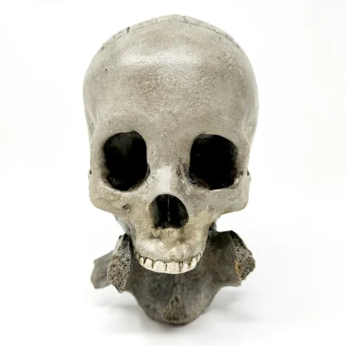 FA0471 Sator Square Carved Skull The Rupert Lockfield Collection