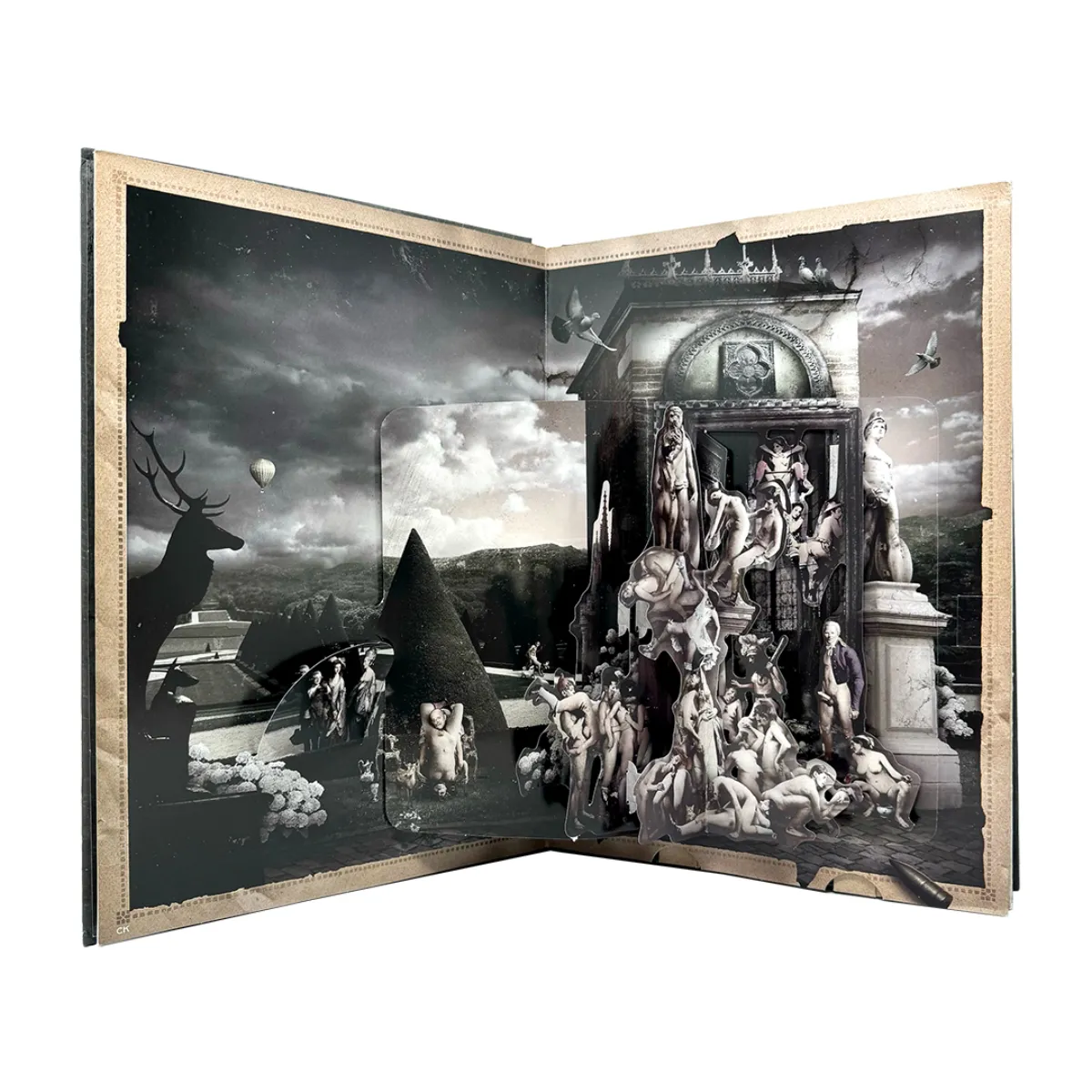 Sade Up Mechanical Book Tribute to the Marquis De Sade by Frank Secka