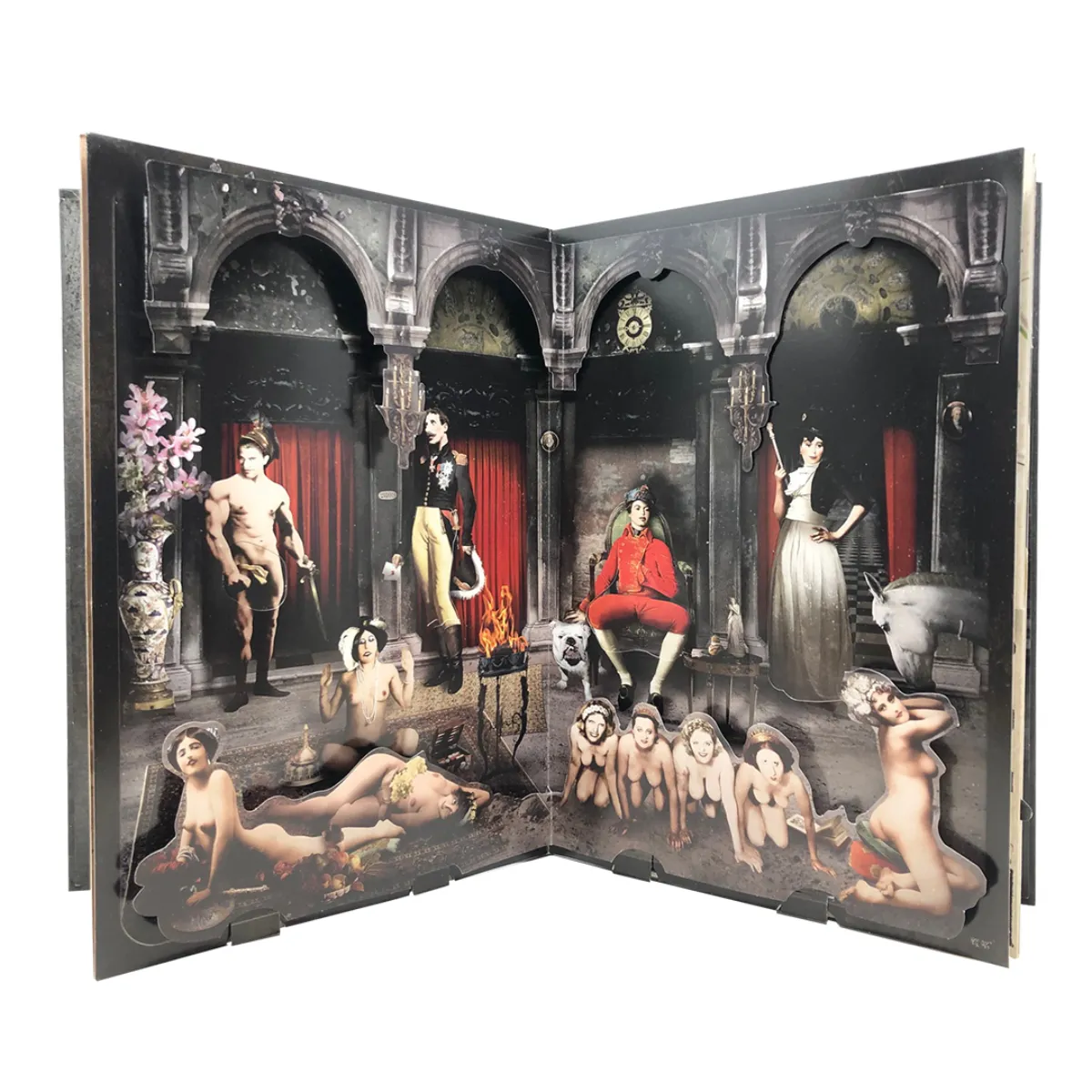 Sade Up Mechanical Book Tribute to the Marquis De Sade by Frank Secka