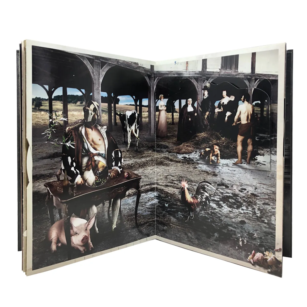Sade Up Mechanical Book Tribute to the Marquis De Sade by Frank Secka