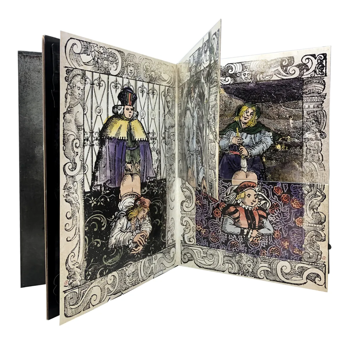 Sade Up Mechanical Book Tribute to the Marquis De Sade by Frank Secka