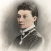 FA0572 19th Century Hand Coloured Illustrated Photographic Portrait on Milk Glass
