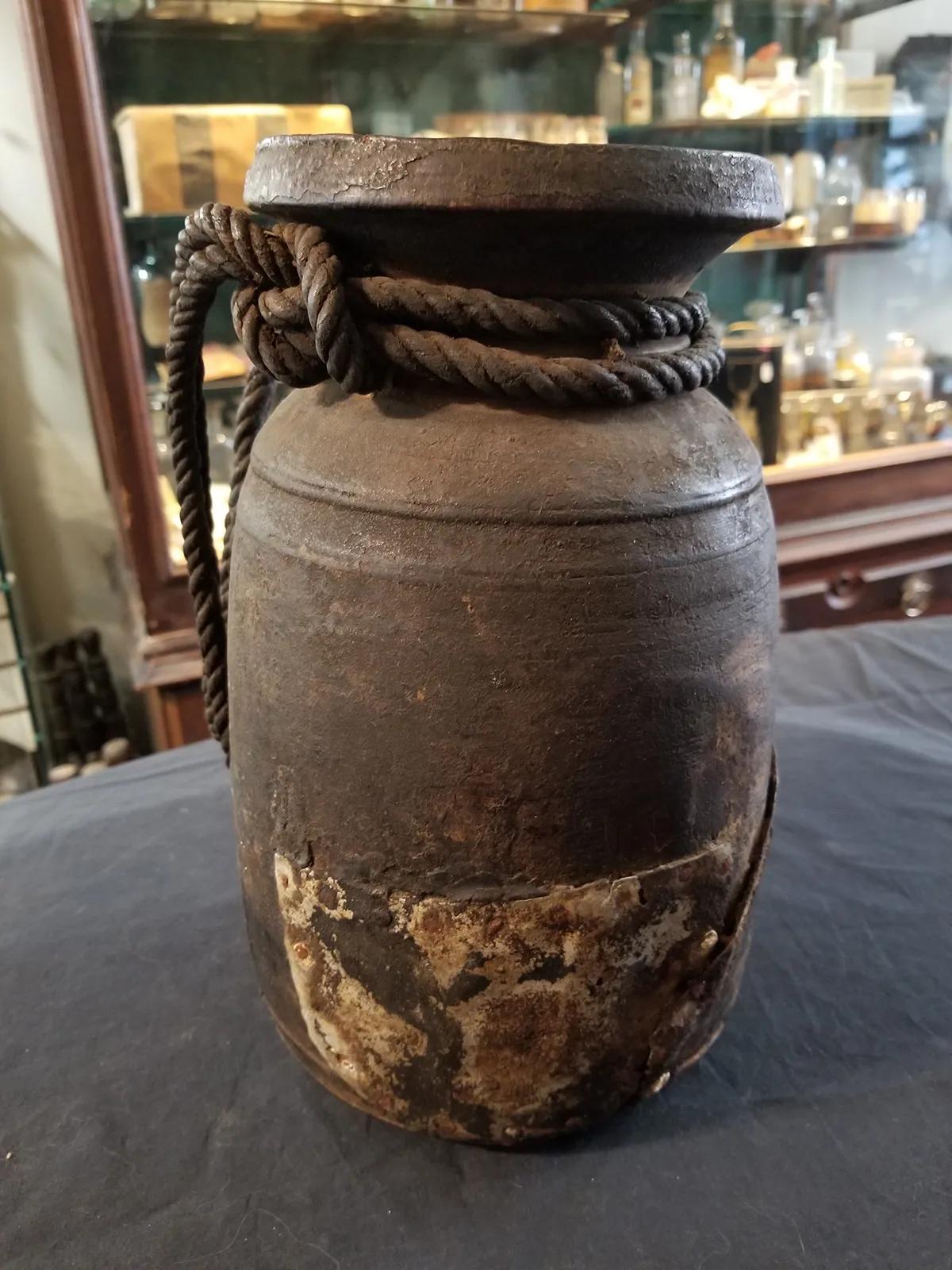 Tribal Wooden Vessel