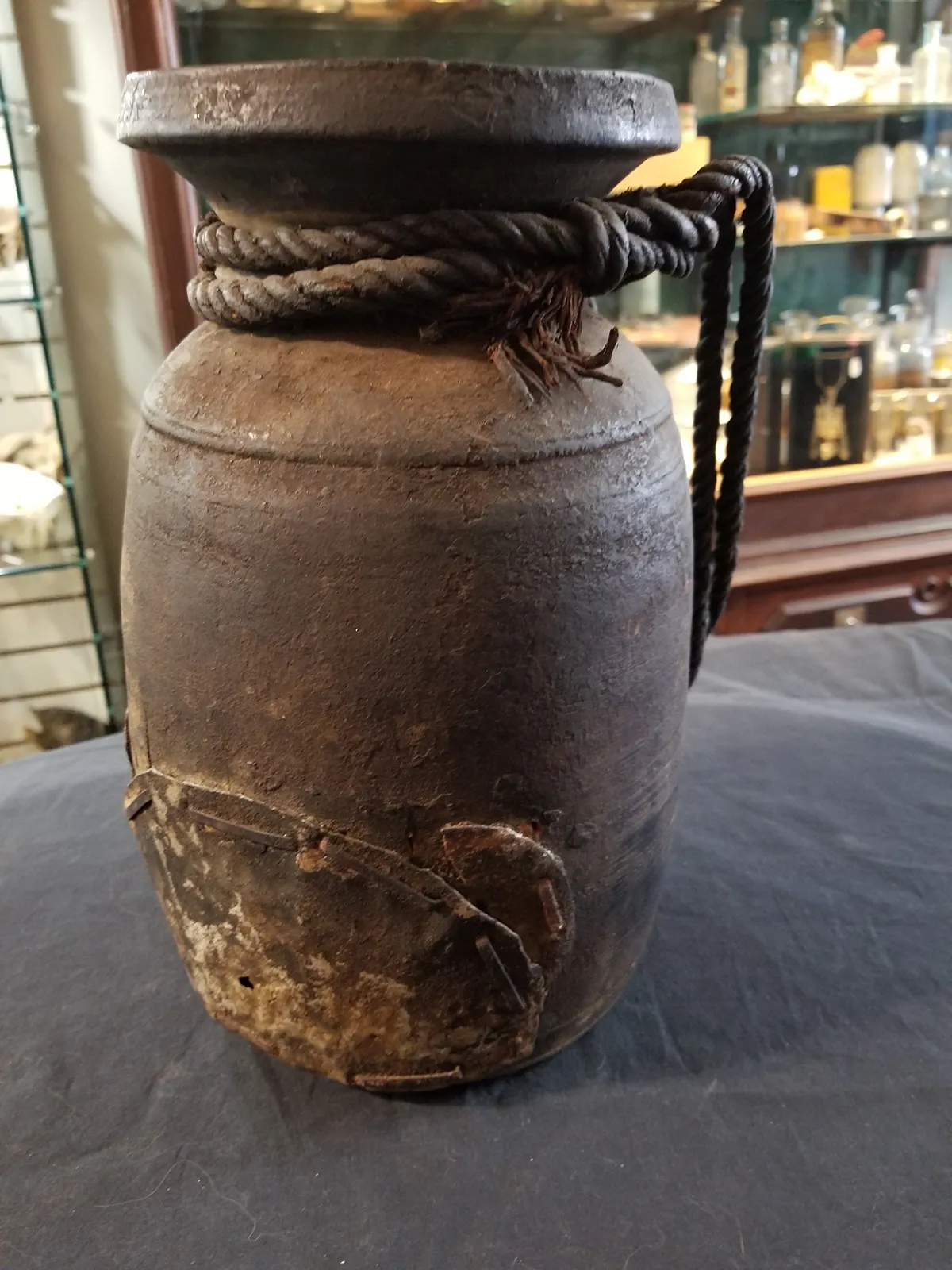 Tribal Wooden Vessel