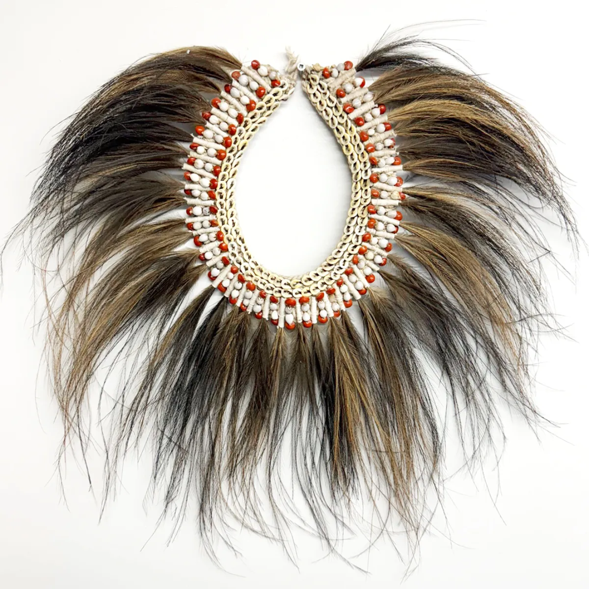 IP1391 Beautiful PNG Tribal Style Feathered Collar