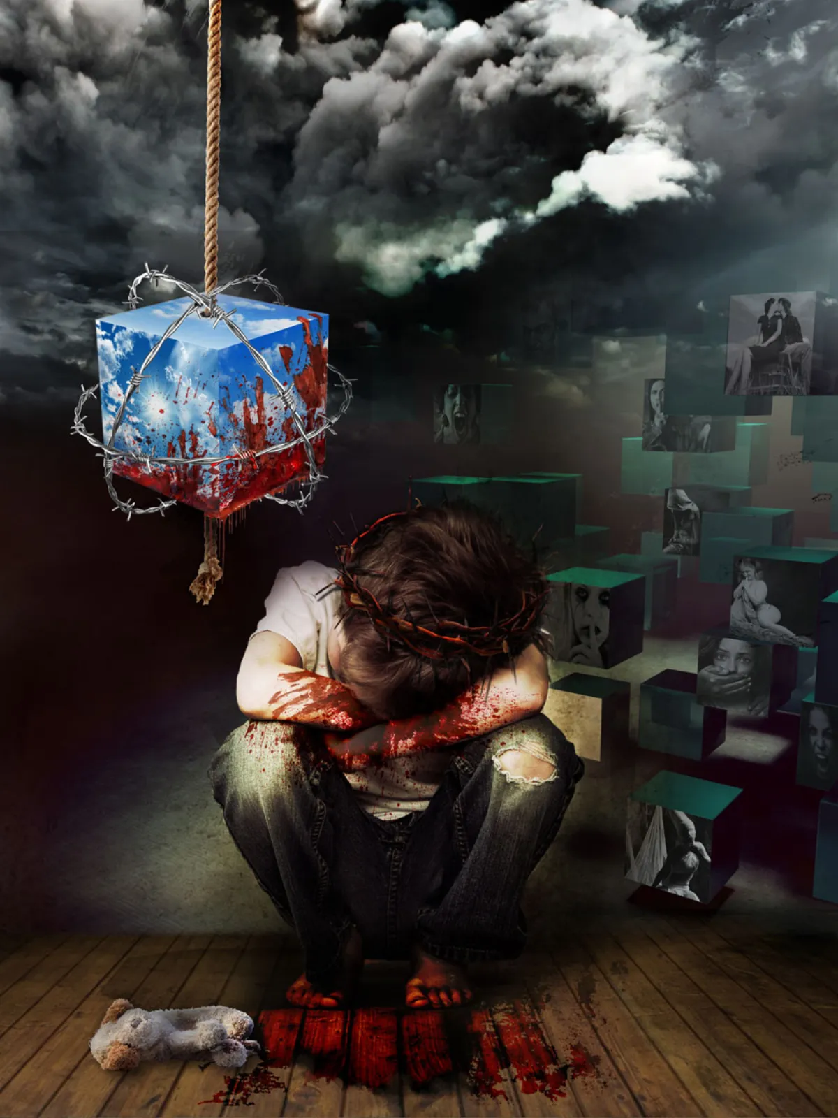 INNOCENCE LOST LIMITED EDITION SIGNED AND NUMBERED PRINT