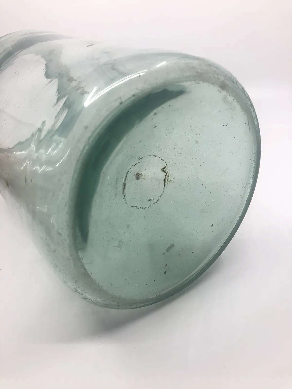 Early Large Mouth Apothecary Jar